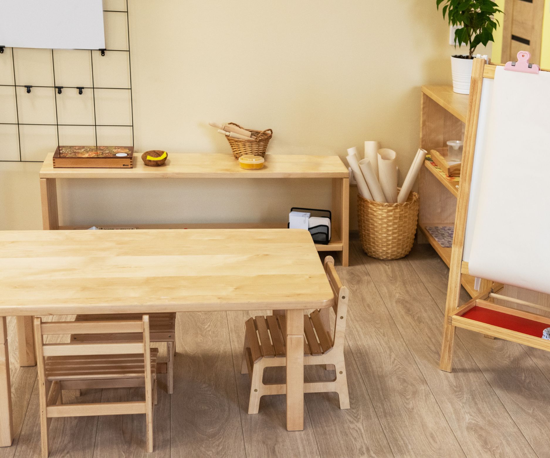 Mobilier adapté et espace d'autonomie